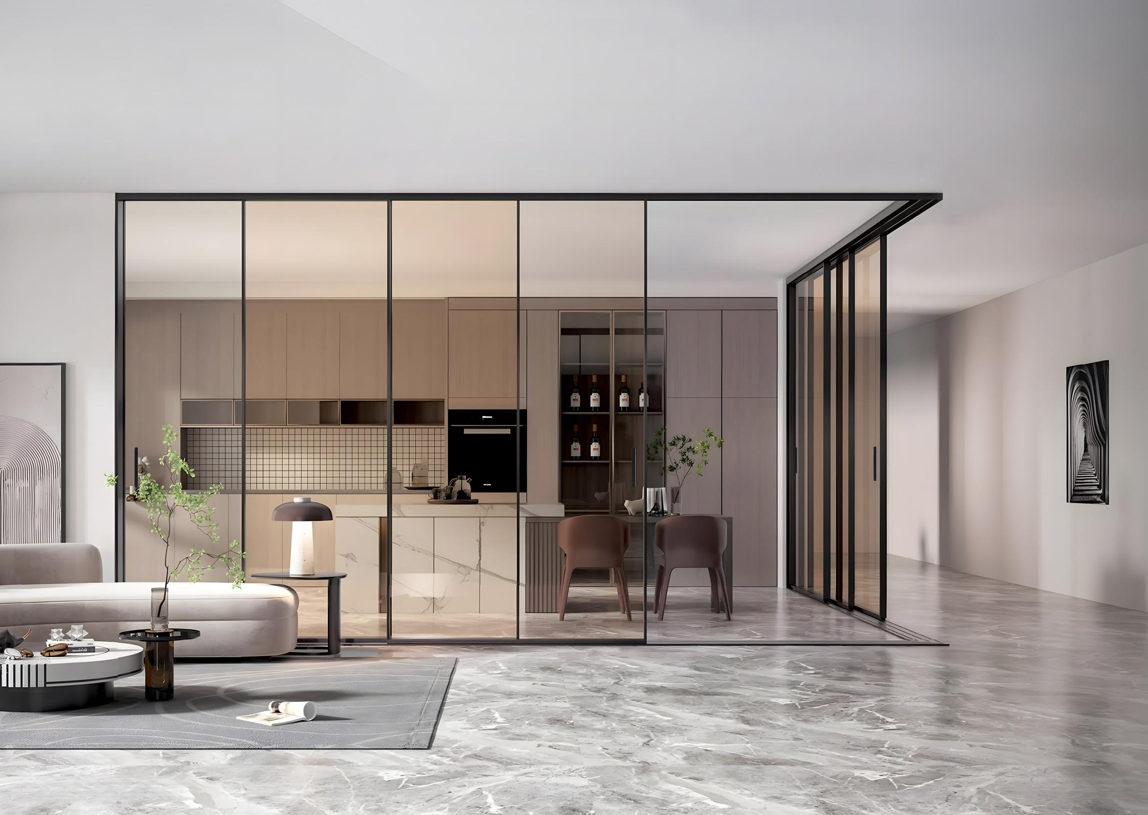 1111 16 Series Slim Frame Perfect System Sliding Door