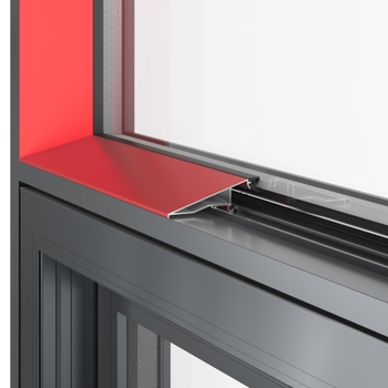 Angled molding design