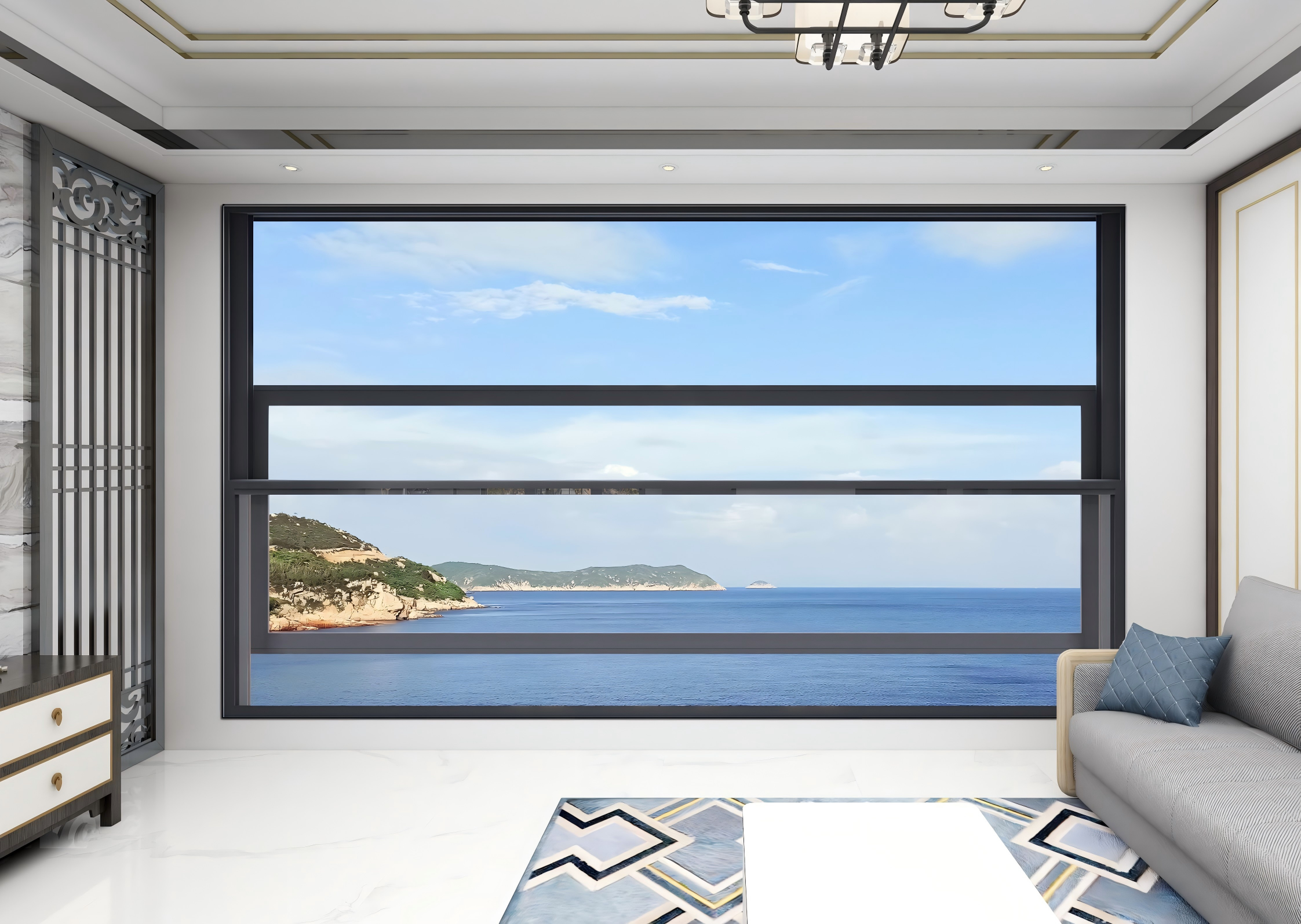 WPS图片(4) 150 Series Thermal Break Smart Motorized Vertical Lift Window