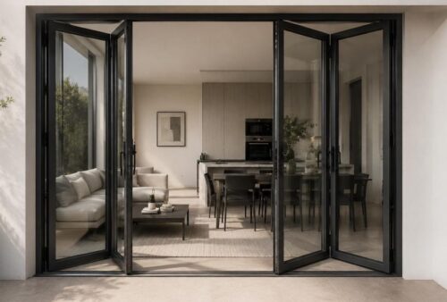 60 Series Non-Thermal Break Bi-Folding Door
