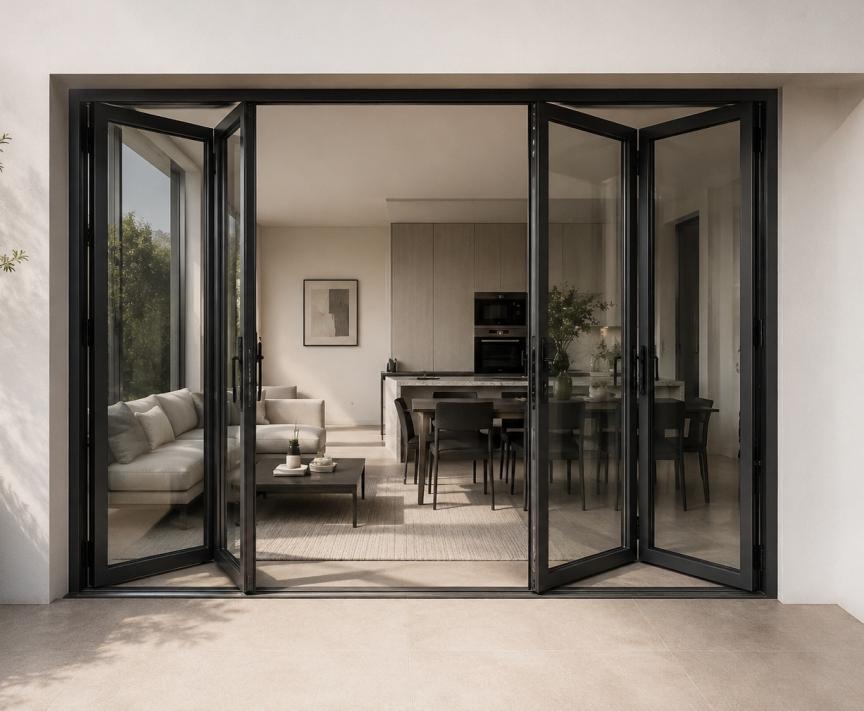 p001_img76 60 Series Non-Thermal Break Bi-Folding Door